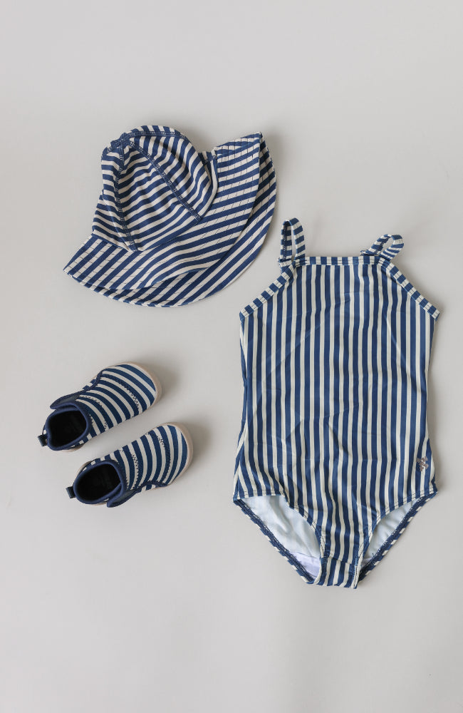 Swimsuit Manon - Indigo stripe