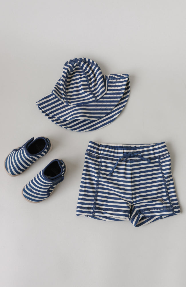 Swim Shorts Ulrik - Indigo stripe