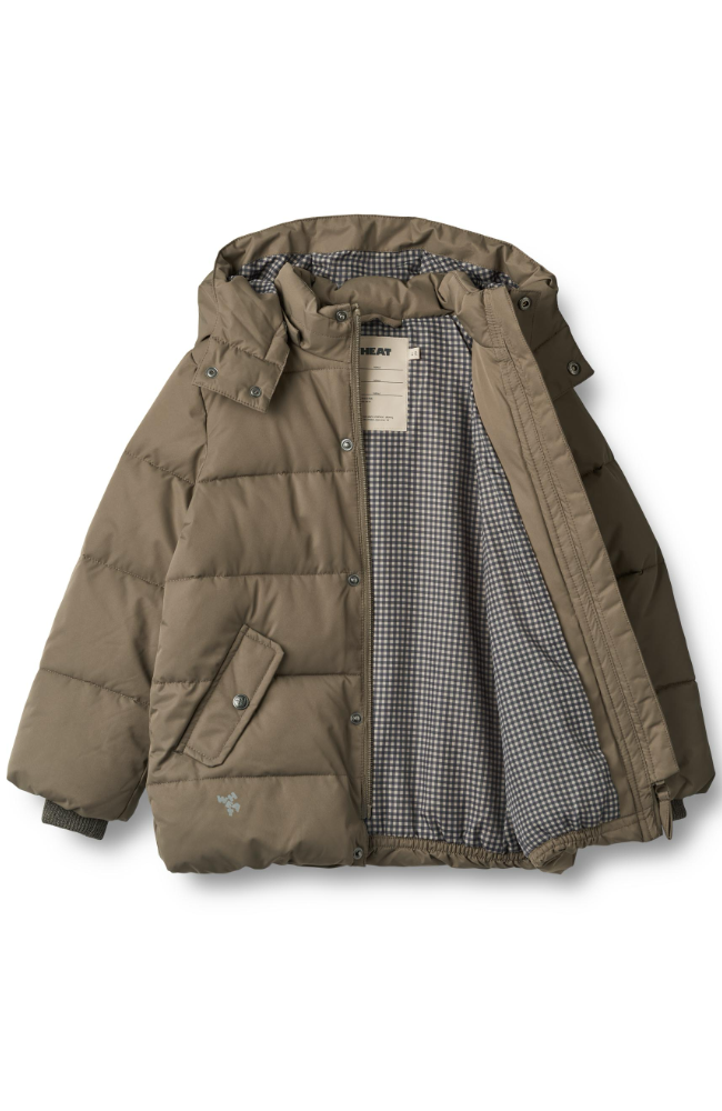 Puffer Jacket Gael - Dry Wood st.92-128