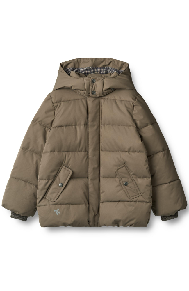 Puffer Jacket Gael - Dry Wood st.92-128