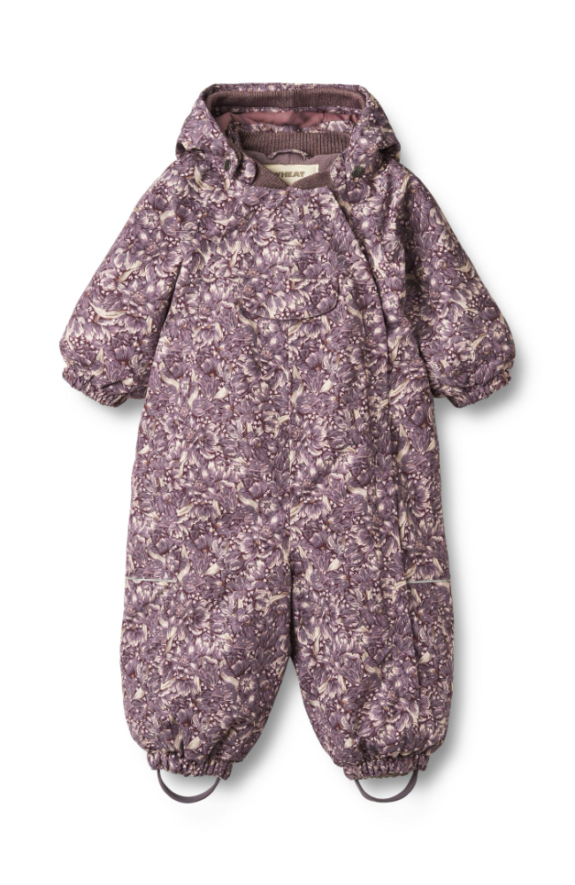 Snowsuit Adi Tech - Purple Tulips st.80-98