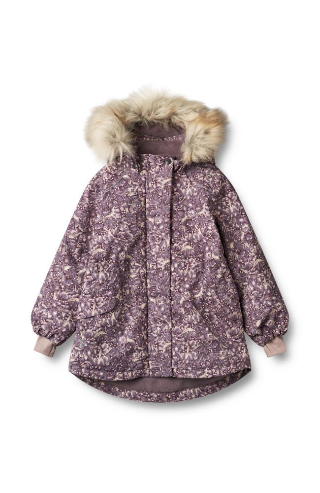 Jacket Mathilde Tech - Purple Tulips st.98-152