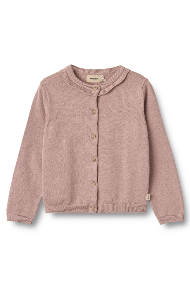 Knit Cardigan Amy - Dry Rose st.98-128