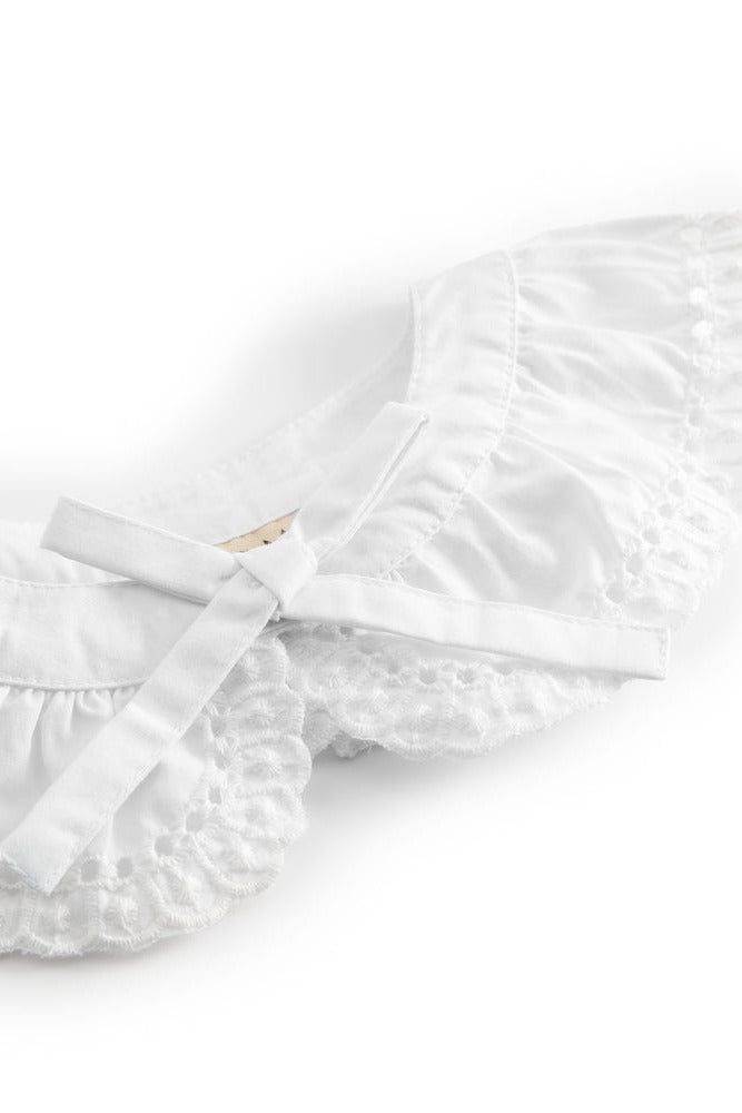 Adia Lace Collar - White