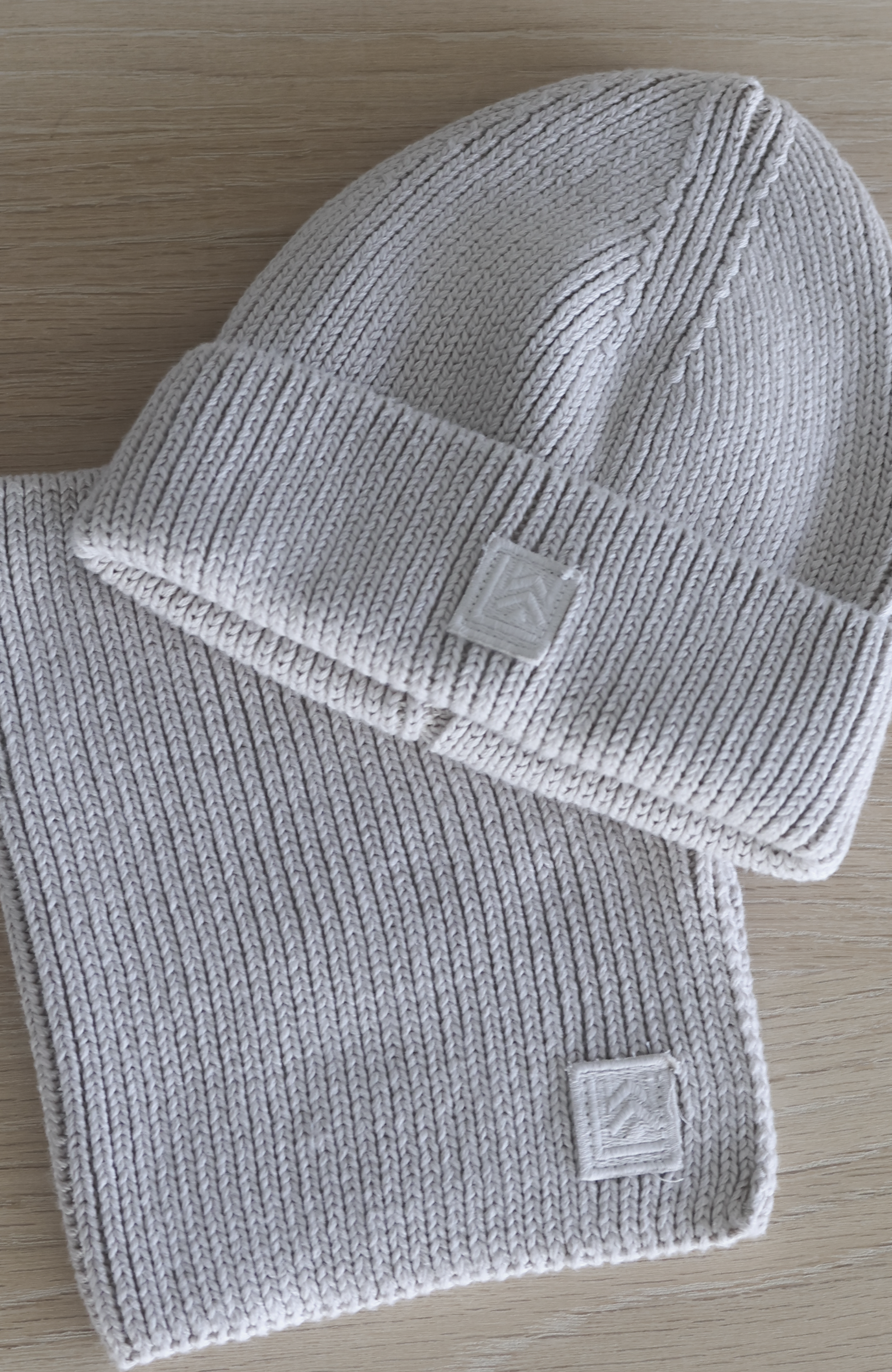 Beanie / Scarf Set - Sandy