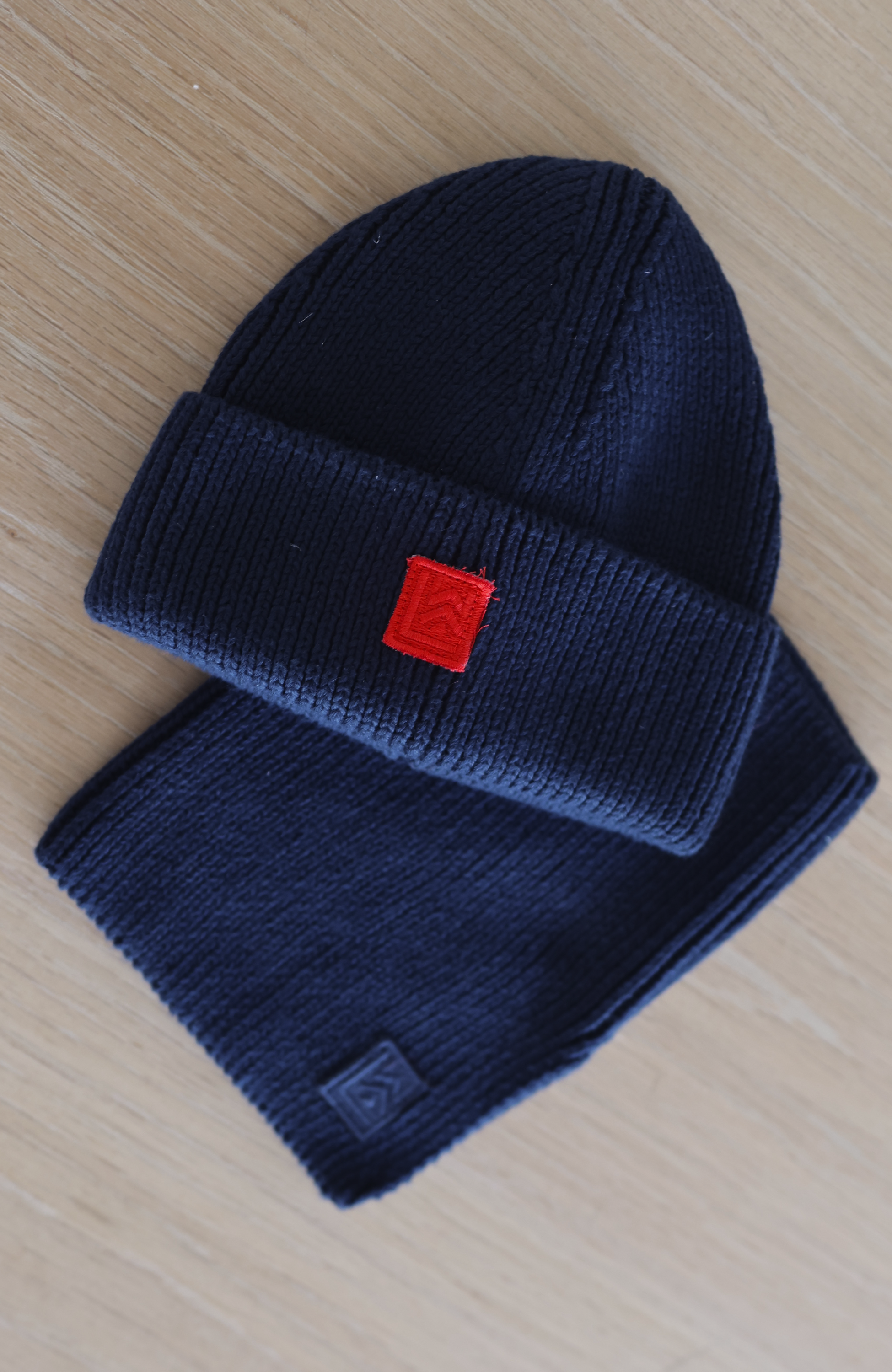 Beanie / Scarf Set - Classic Navy