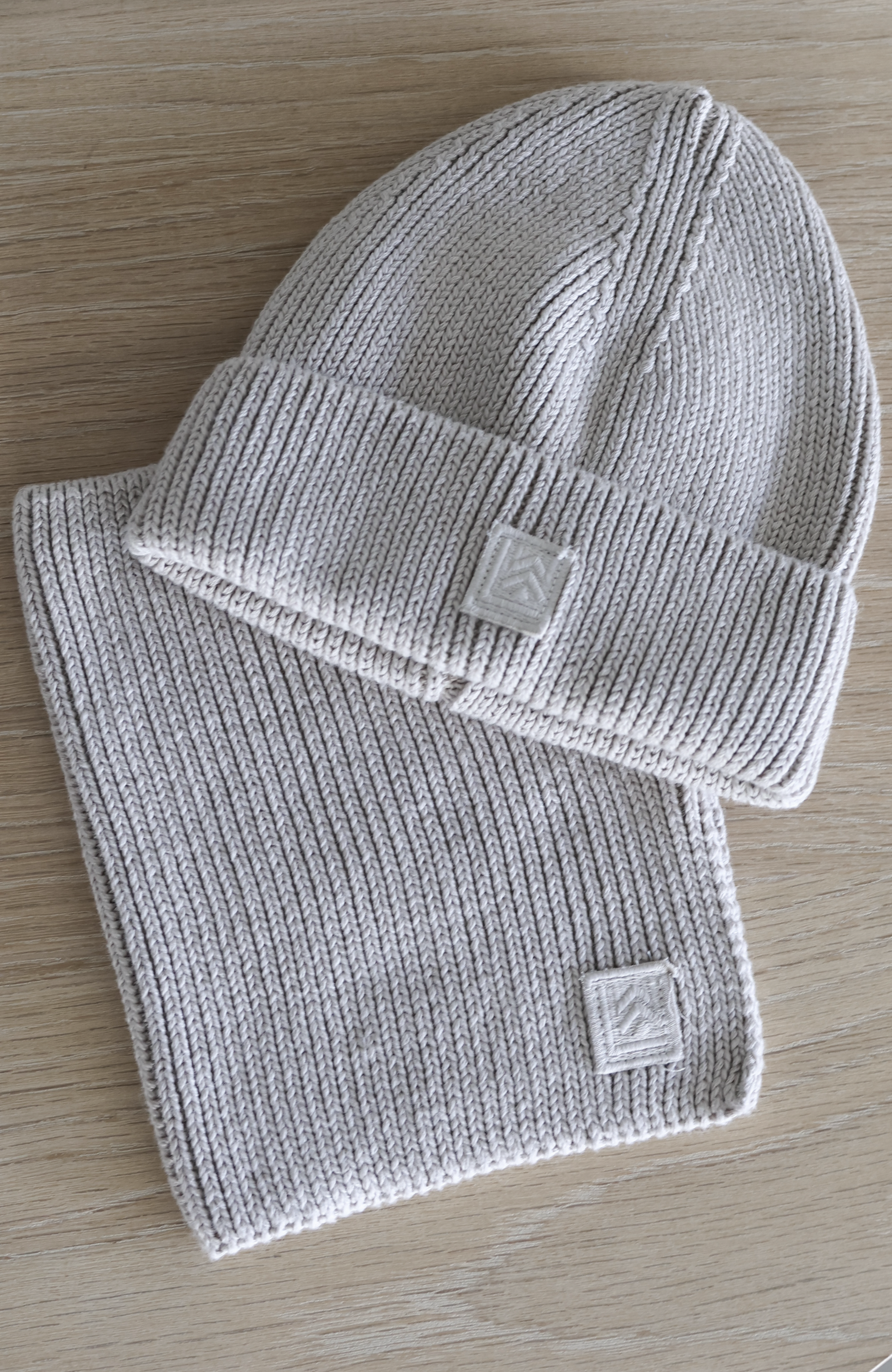 Beanie / Scarf Set - Sandy
