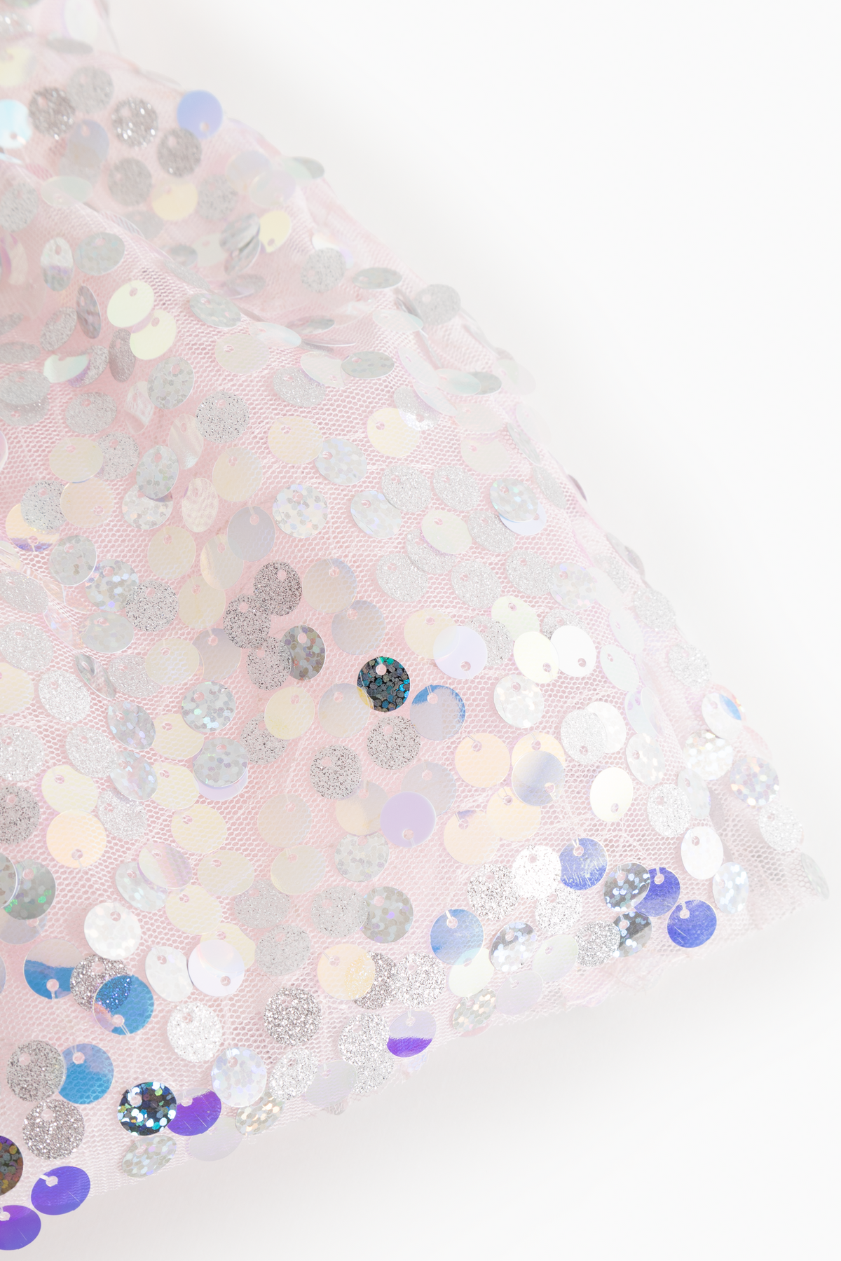 Dua Baby Dress - Silver Disco