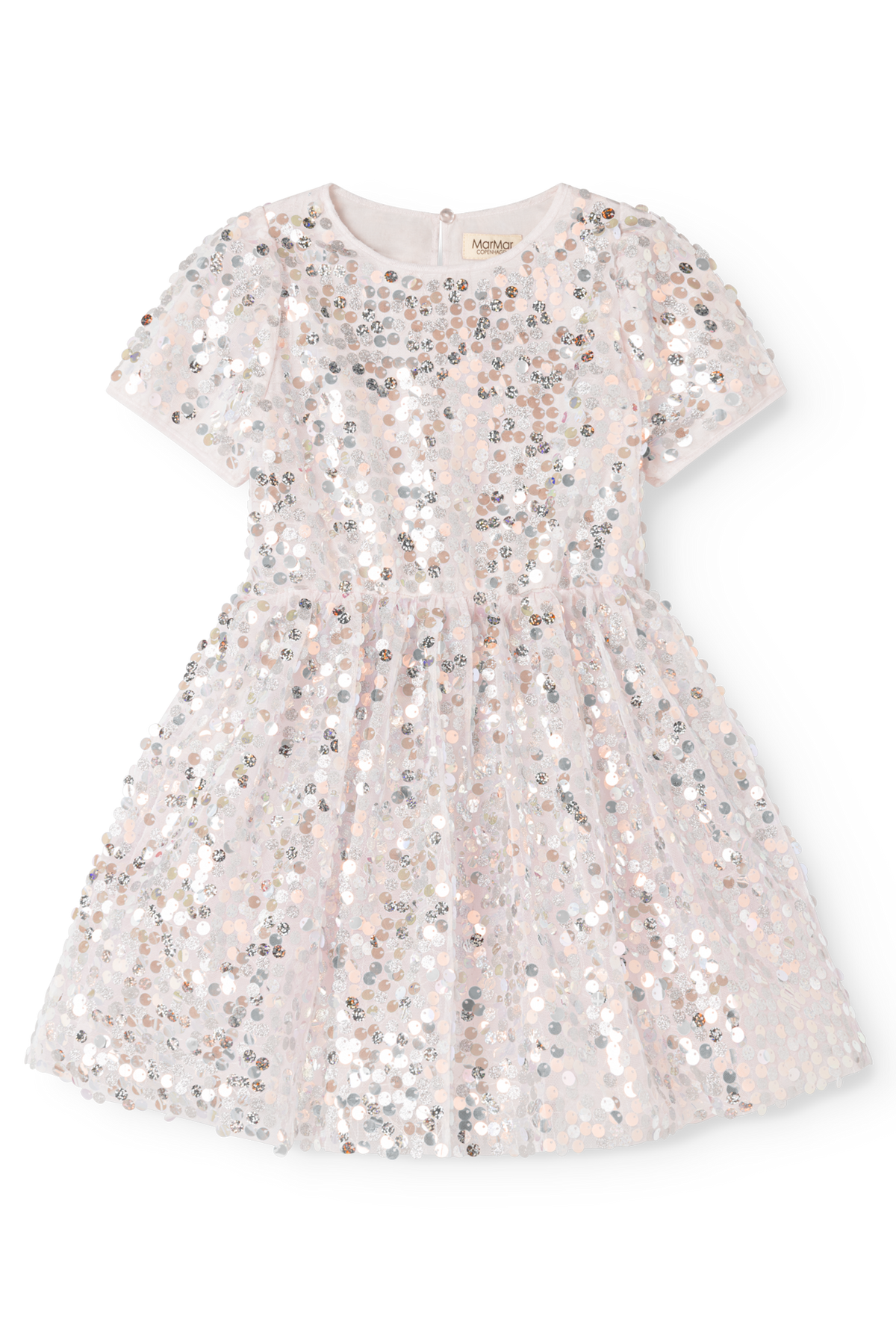 Dua Dress - Silver Disco