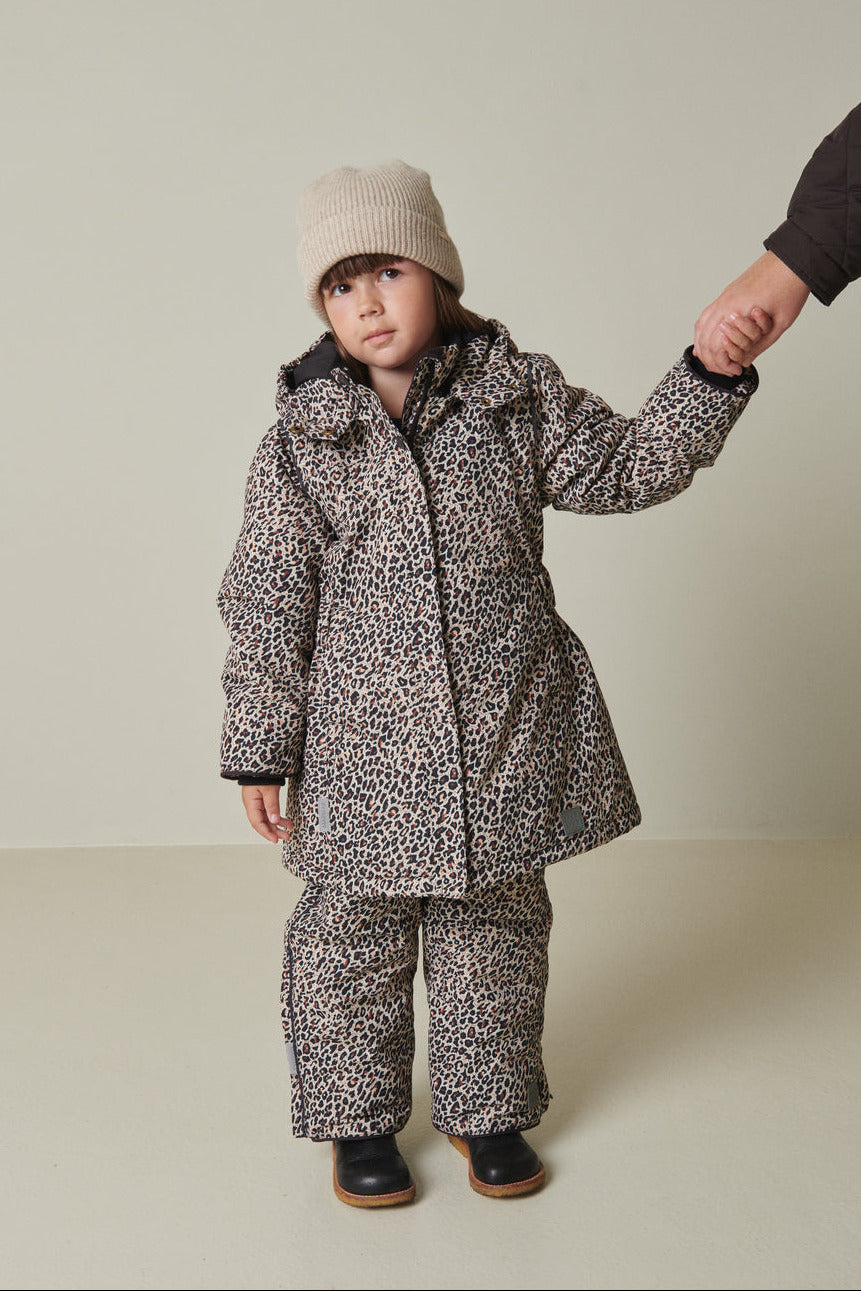 Olga Winter Jacket - Leopard