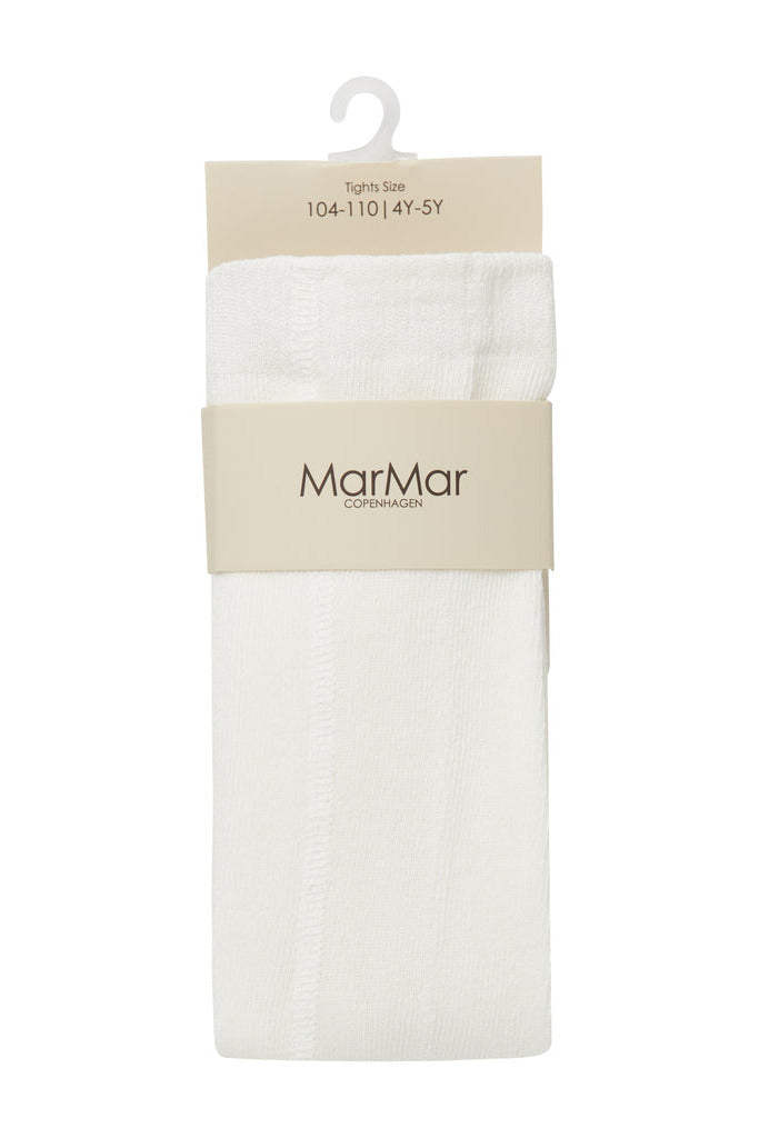 Tights Pointelle - Gentle White
