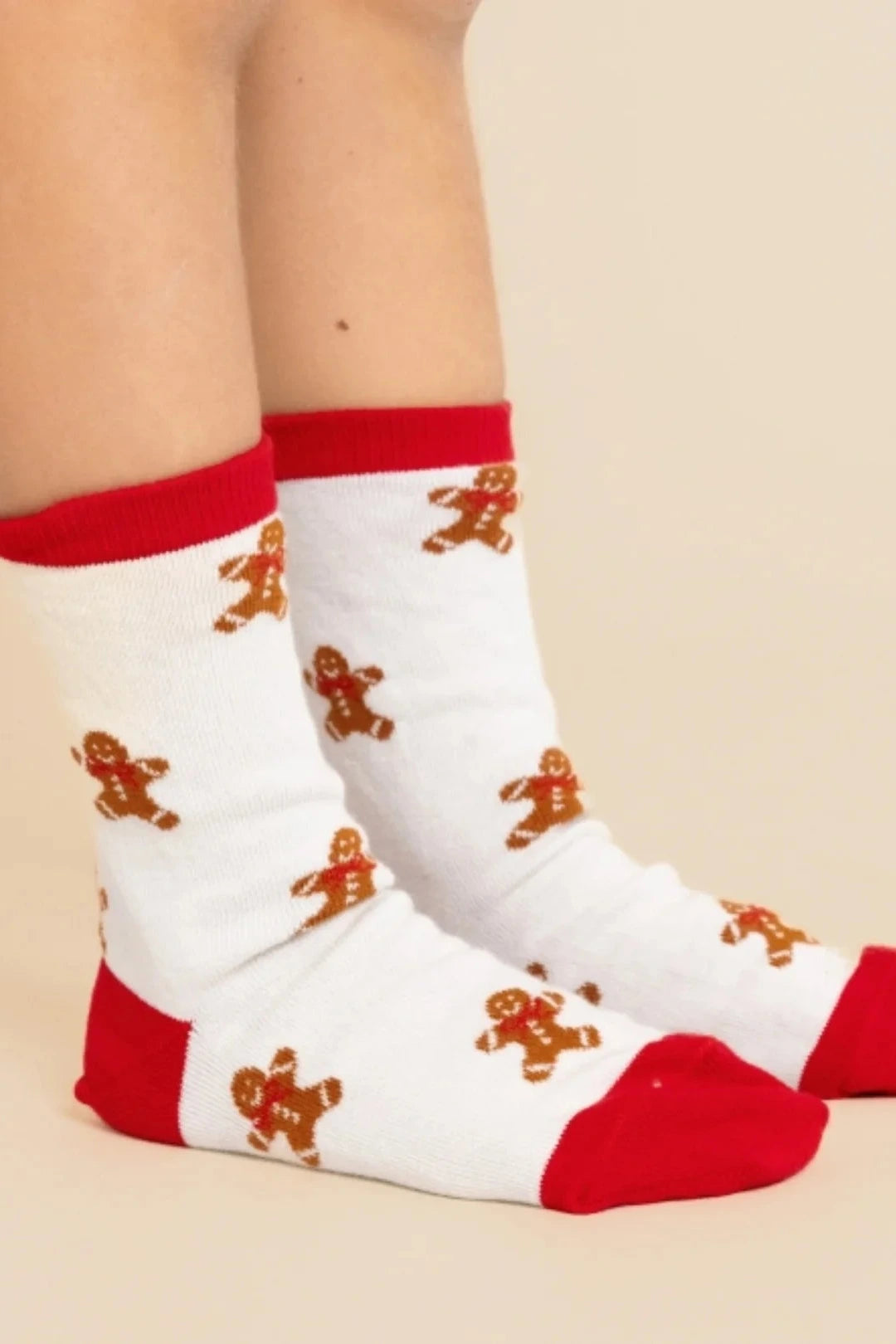 Vilde Socks 2pack - Gingerbread