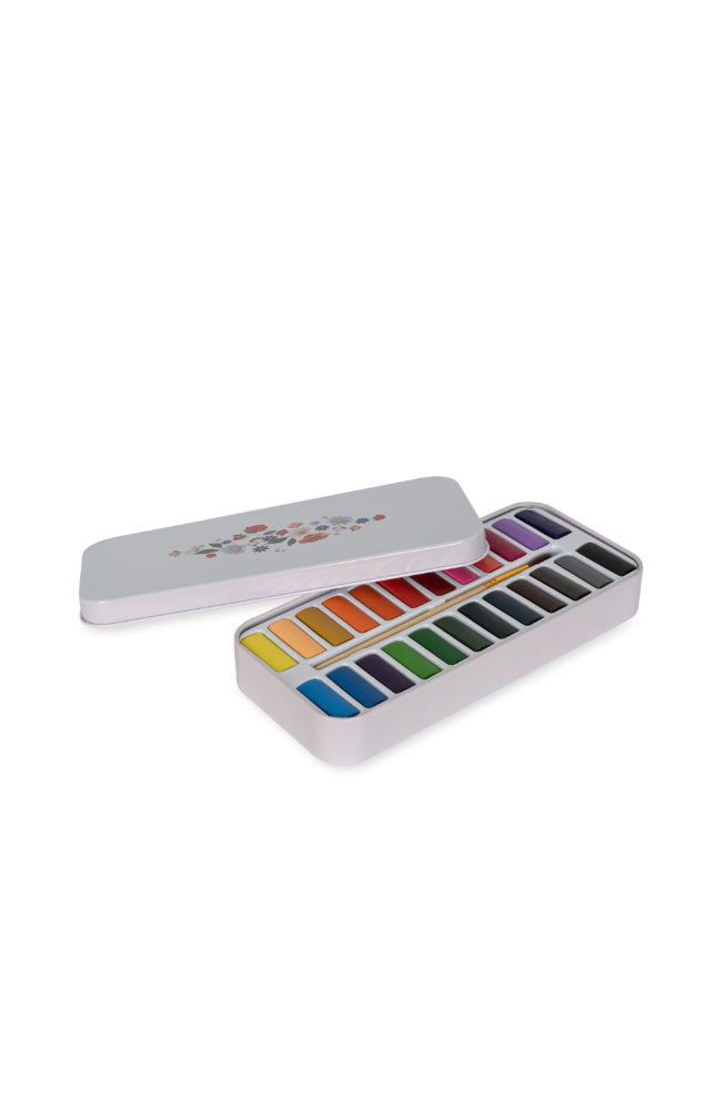 Water Colors Tin Box - Multi Mix