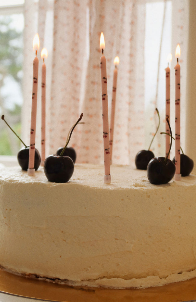 Birthday Candles Print - Cherry
