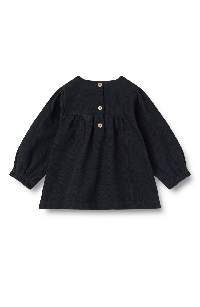 Dress L/S Elvira - Navy