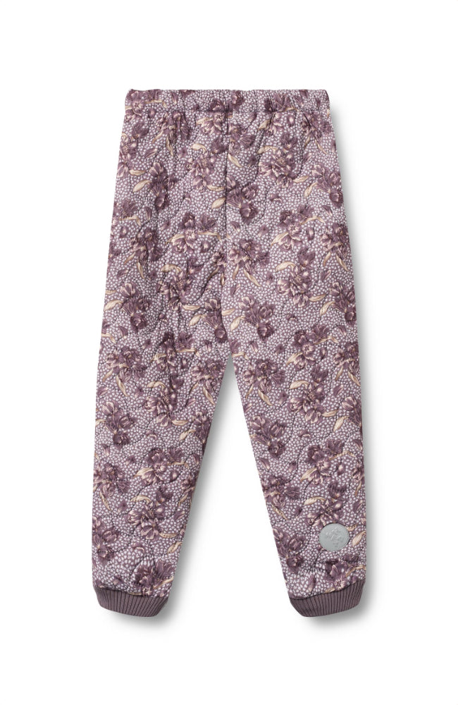 Thermo Pants Alex - Lilac Tulips / st.98-152