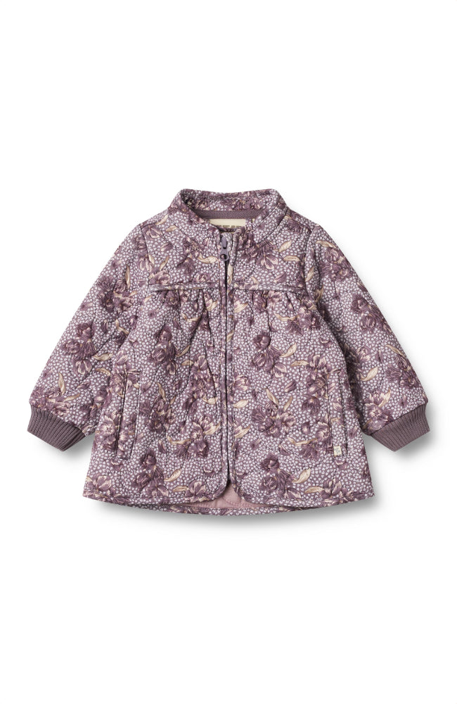 Thermo Jacket Loui Baby - Lilac Tulips / st.74-92