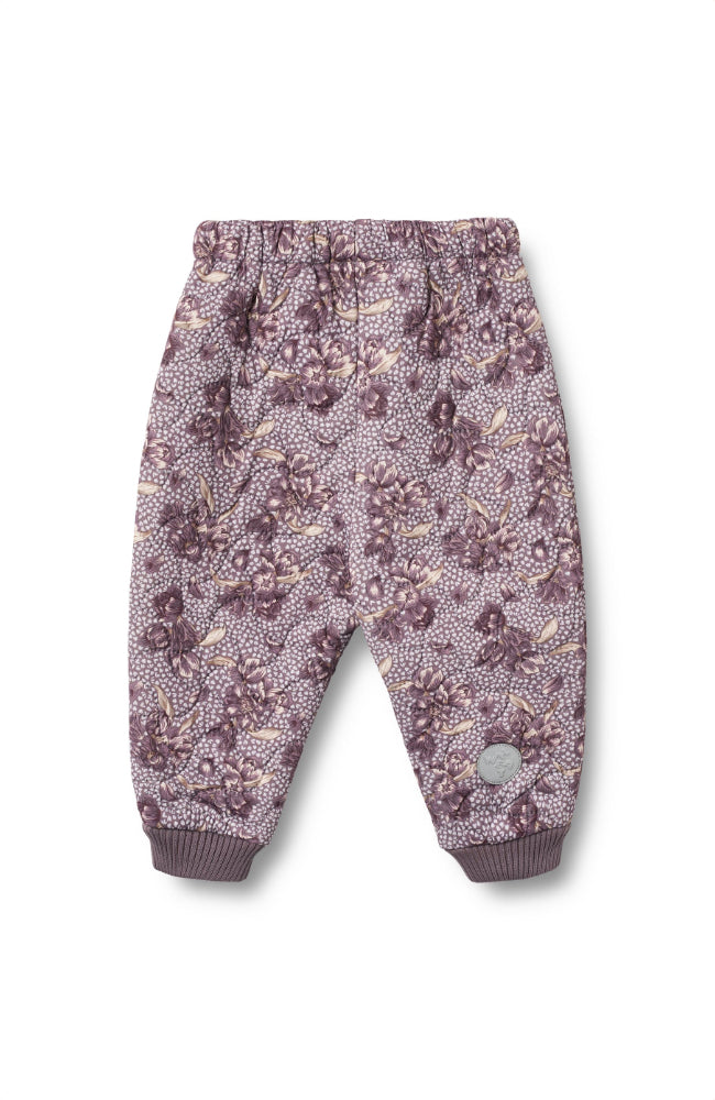 Thermo Pants Alex Baby - Lilac Tulips / st.74-92