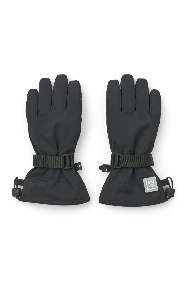 Kinza Gloves - Black/Sandy