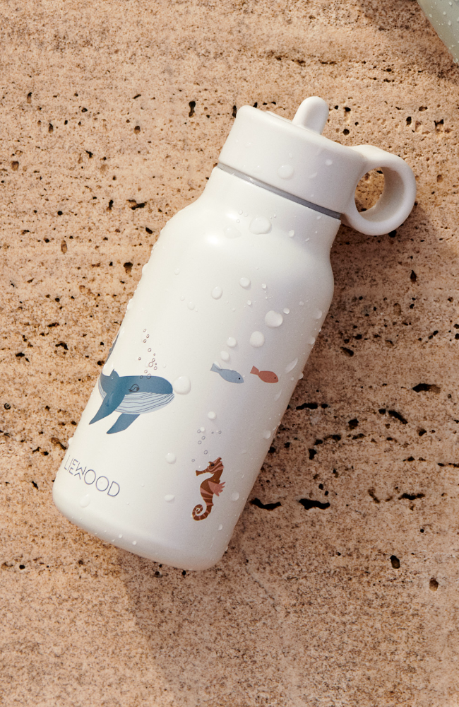 Falk Water Bottle 350 ml - Sea creature / Sandy