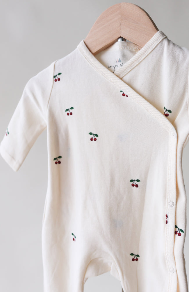 Newborn Onesie - Cherry