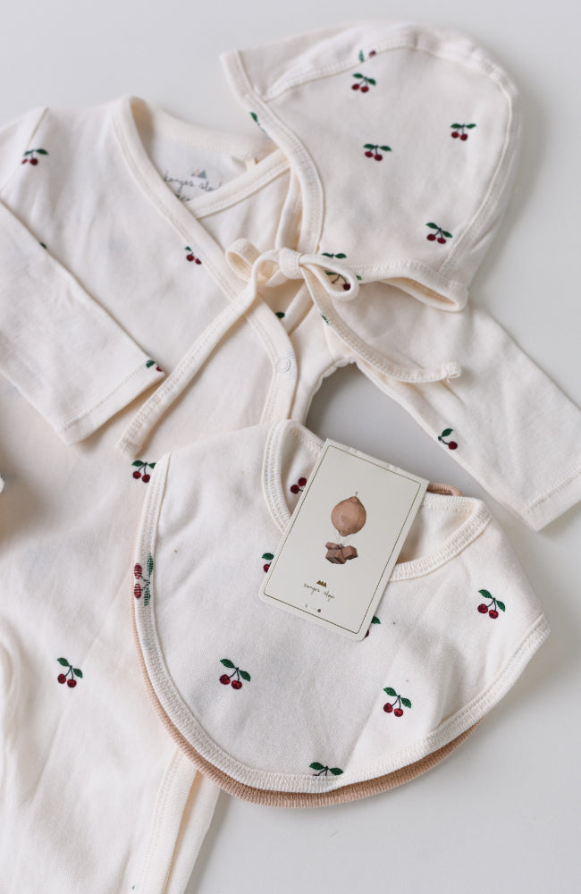 Newborn Onesie - Cherry