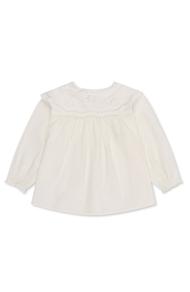 Rilo Collar Blouse - Optic White