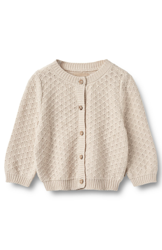 Knit Cardigan Magnella Baby - Offwhite st.62-92