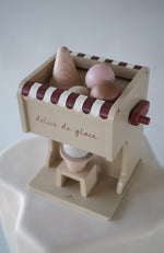 Wooden Ice Cream Maker - Beige