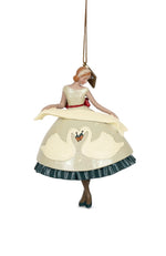 Christmas Ornament - Swan Ballerina