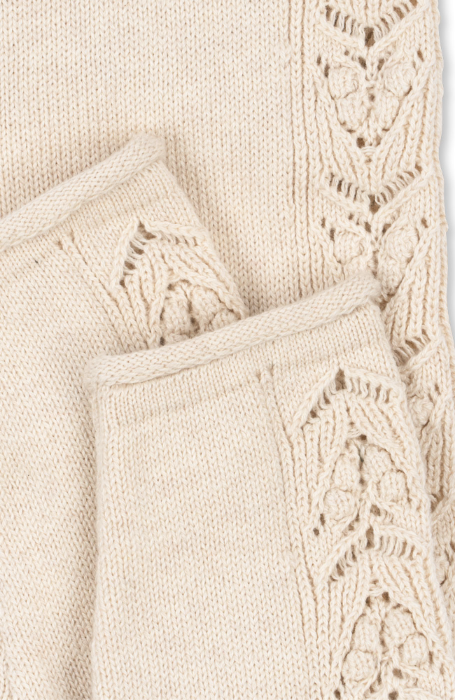 Gabby Knit Pants - Off White Mel