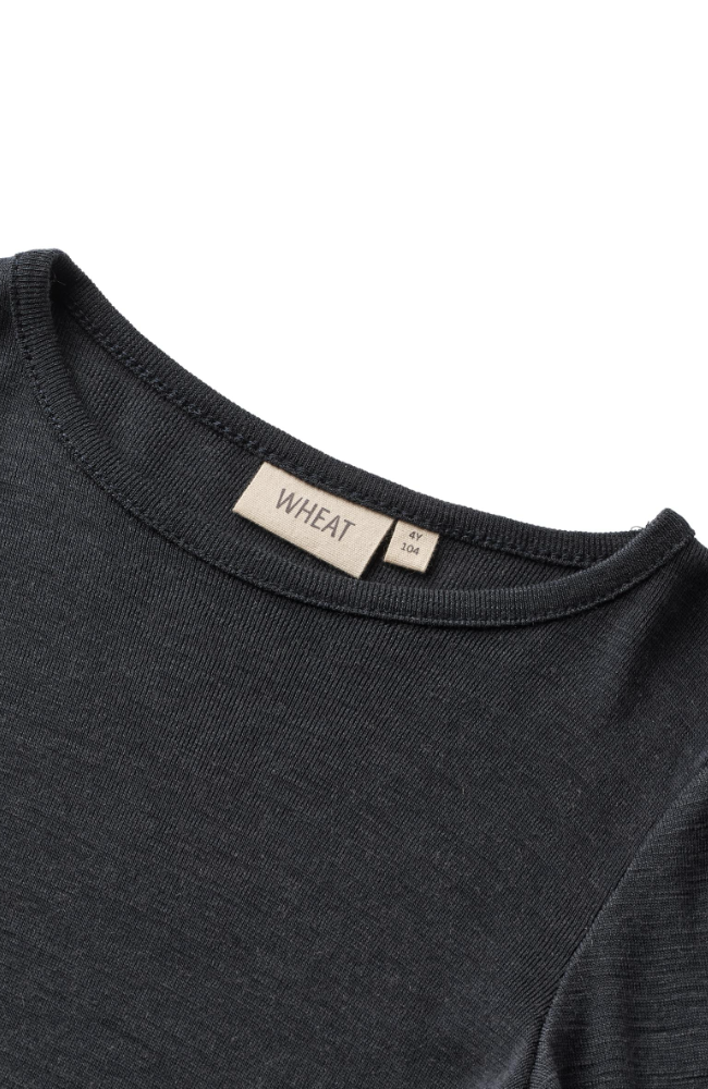 Wool T-Shirt LS Alfie - Navy