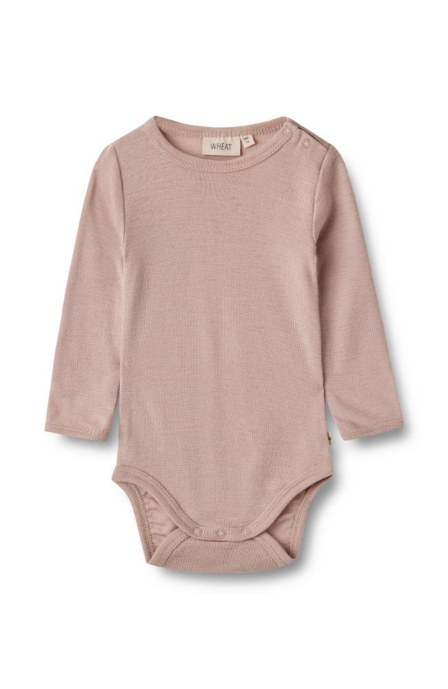 Wool Body L/S Lucca - Dry Rose