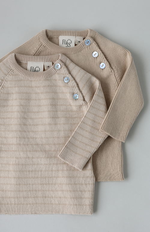Flye Sweater - Almond/Warm Cotton