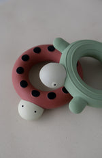Natural Rubber Bath Toy / Teether - Ladybird