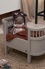 Doll’s Bed with mattress - Jetty Beige