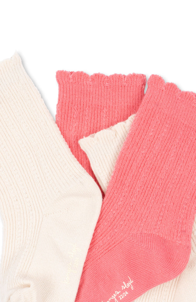 2 Pack Pointelle Socks - Mix Pack