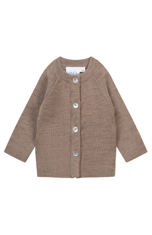 Kaya Cardigan Wool - Ash Melange