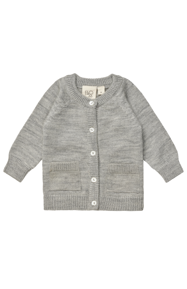 Juno Cardigan - Grey Melange