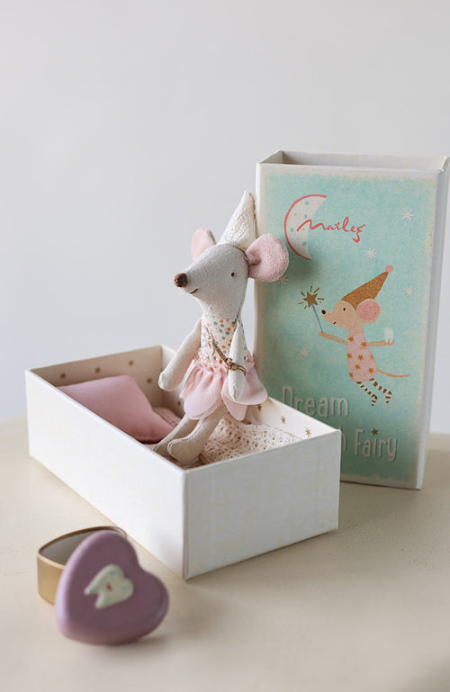Tooth Fairy Mouse - Little Sister in Matchbox
