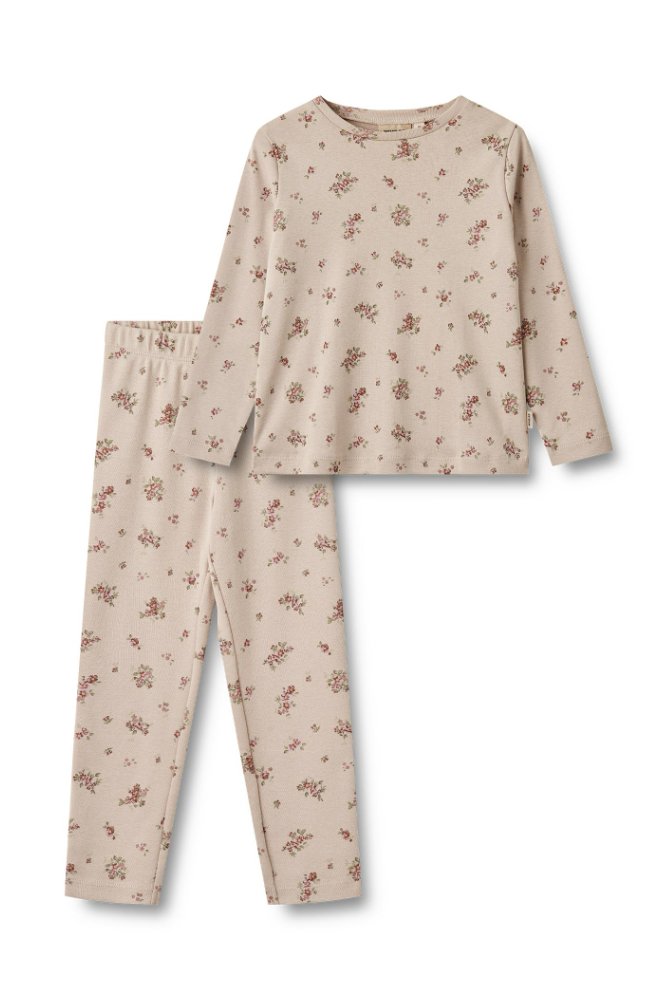 Nightwear Mila - Pale Lilac Flowers