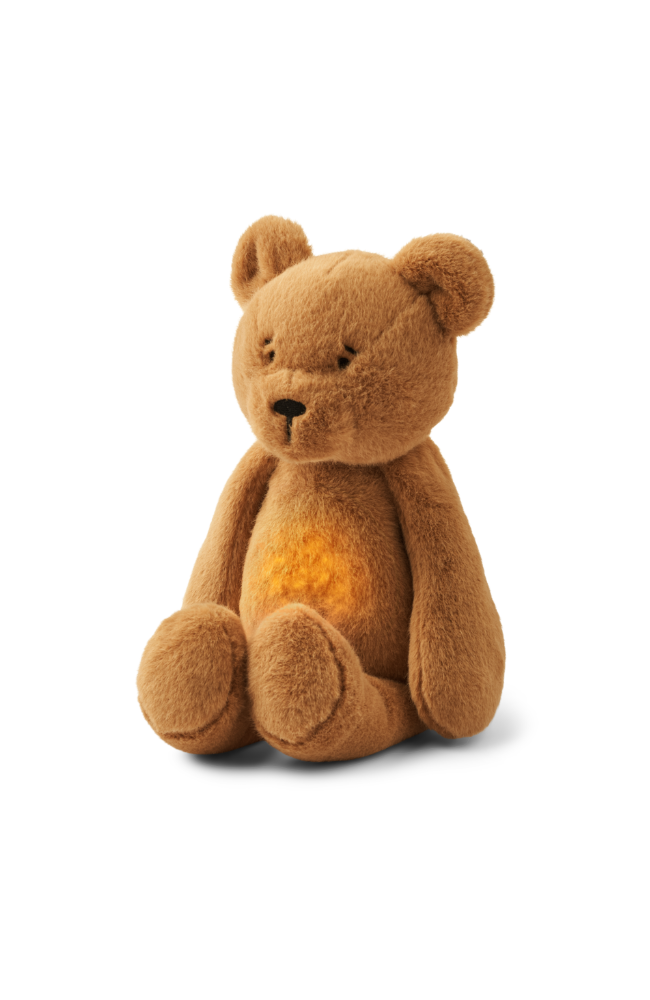 Hattie Bear Humming Teddy - Golden Carmel