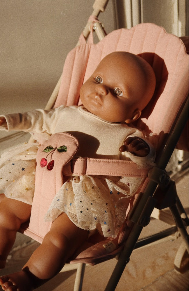 Doll Stroller - Mahogany Rose