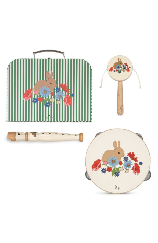 Wooden Music Set Bunny - Bunny Tokki