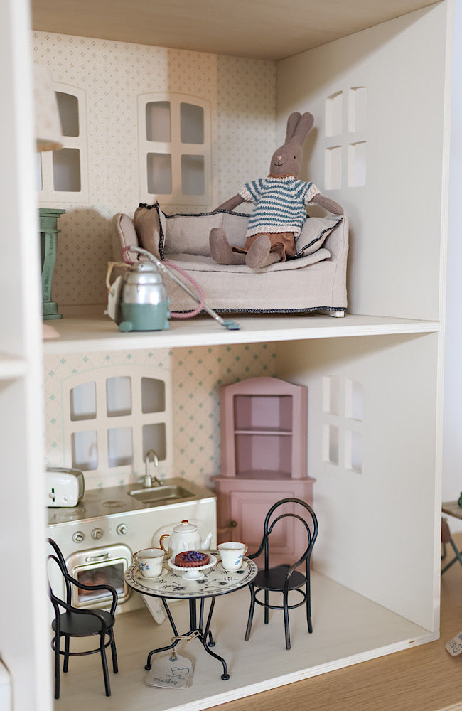 Miniature Corner Cabinet - Rose