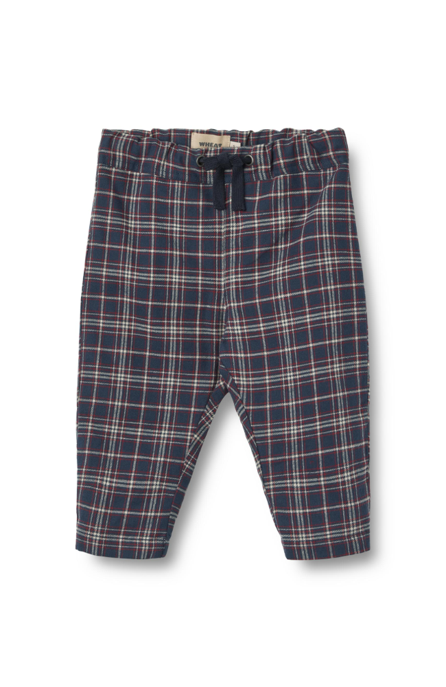 Trousers Gustav - Navy Check