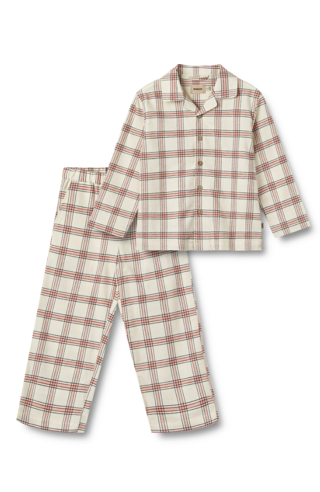 Pyjamas Madison - Eggshell Check