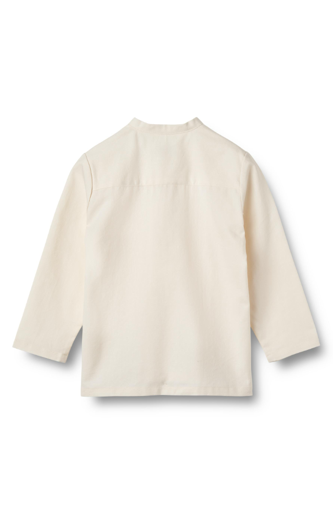 Shirt L/S Jonas - Eggshell