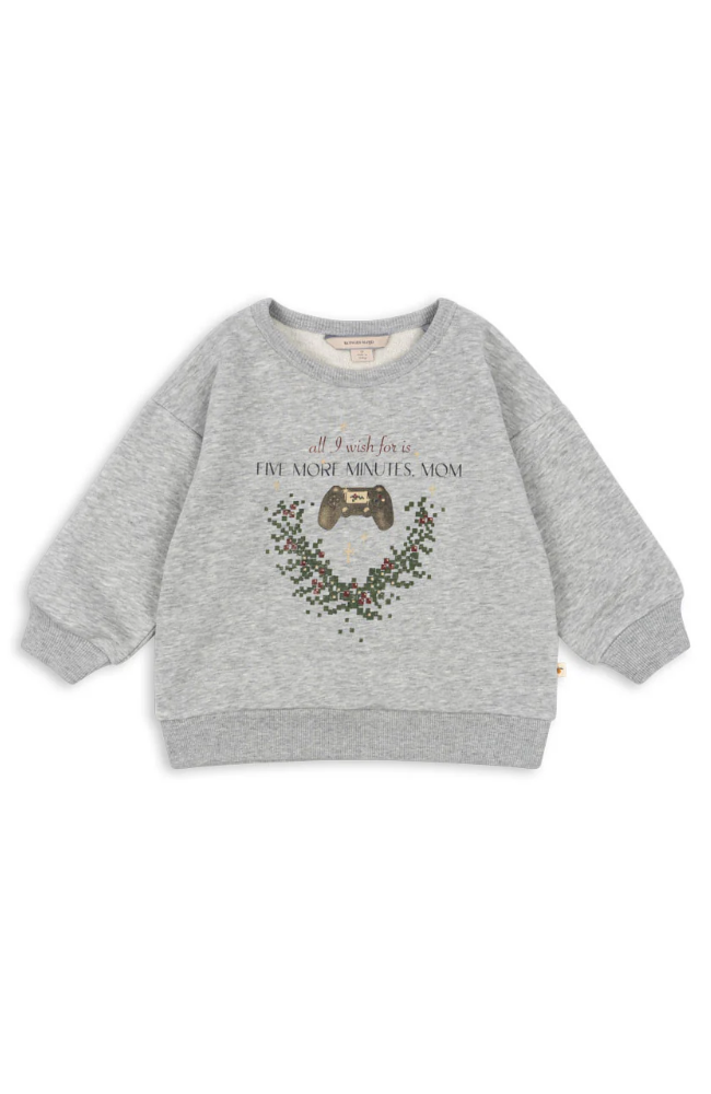 Lou Sweat Shirt - Grey Melange