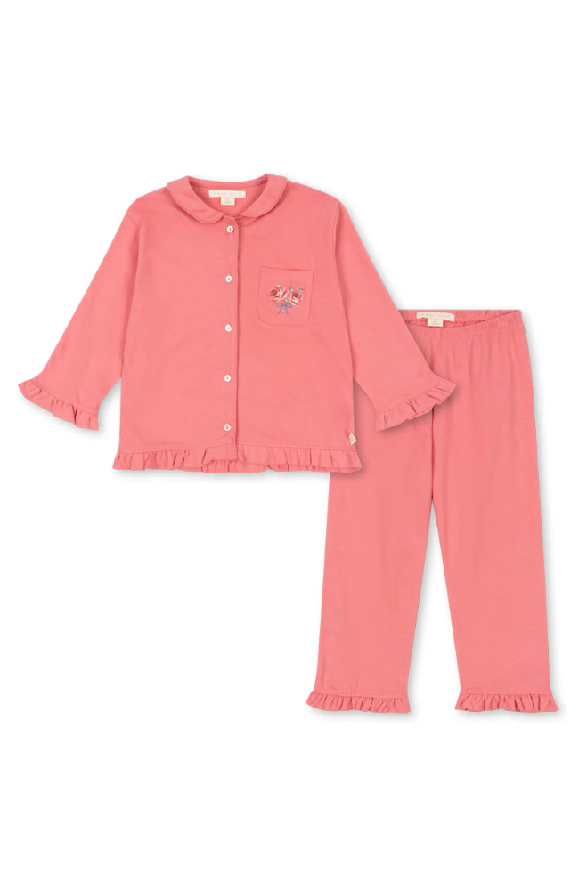 Pio Frill Set - Strawberry Pink